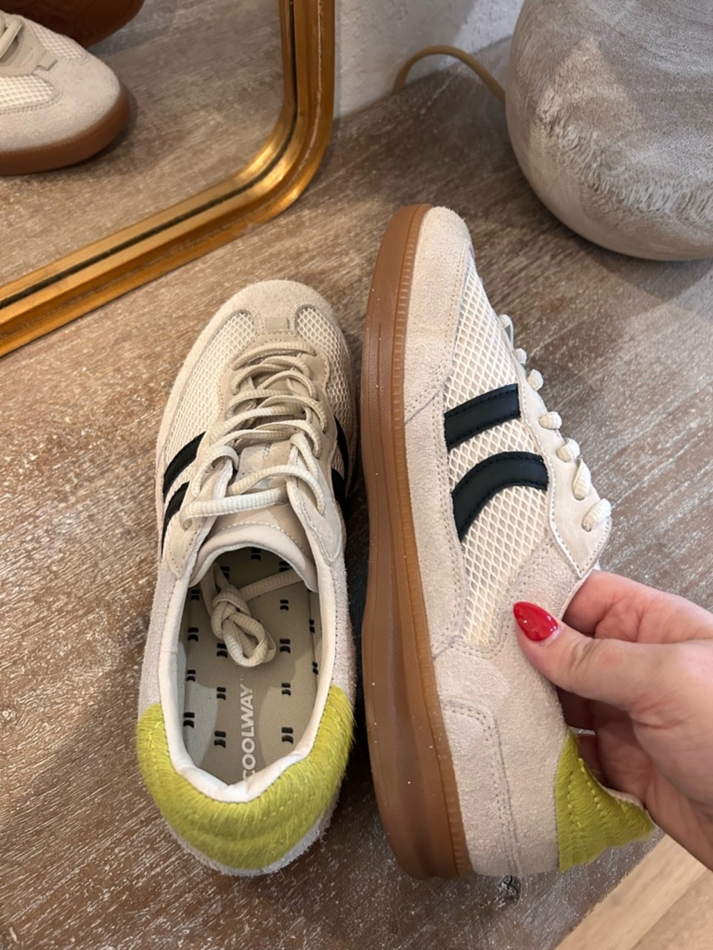 New Coolway Baresi Contrast Sneakers Anthropologie - Picture 7 of 9